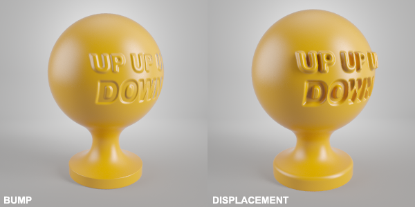 Vray Displacement Bump