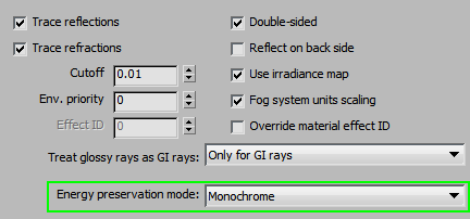 EMP Monochrome Vray