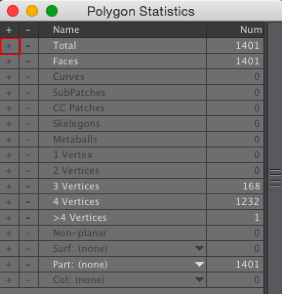 LW_PolyStats_Dialog2 | 3D Modeling Resources