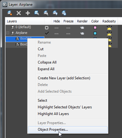 how to create new Layers in 3ds Max