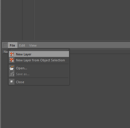 how to create new Layers in Cinema 4D