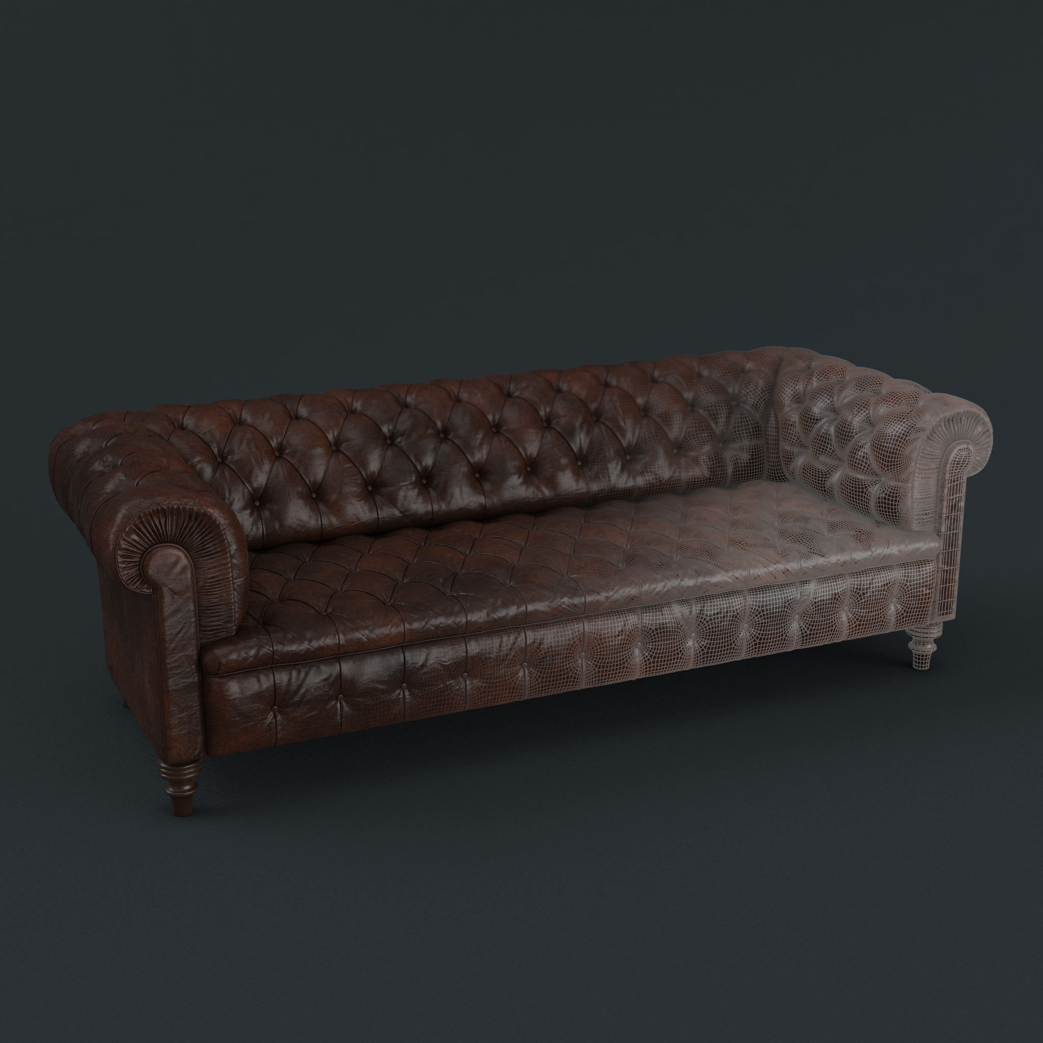 Tufted Sofa Example