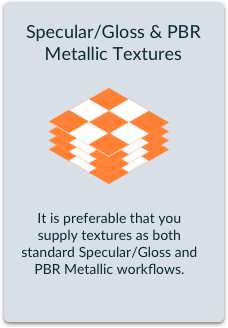Specular/Gloss & PBR Metallic Textures<br />
